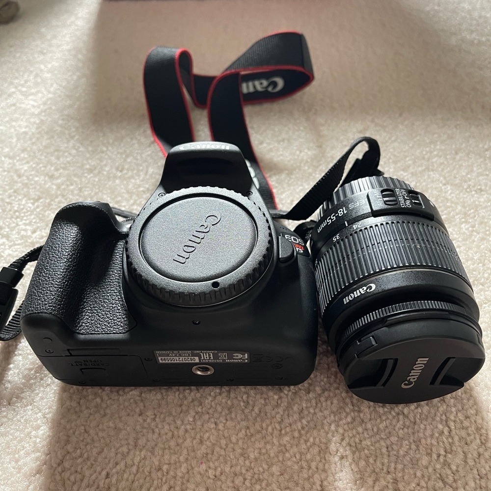 Canon EOS 1200D Rebel T5 Digital SLR Camera with EF-S 18-55mm IS II Bundle Kit